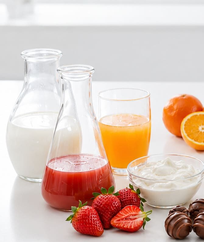 Butter, Milk, Cream & Desserts
