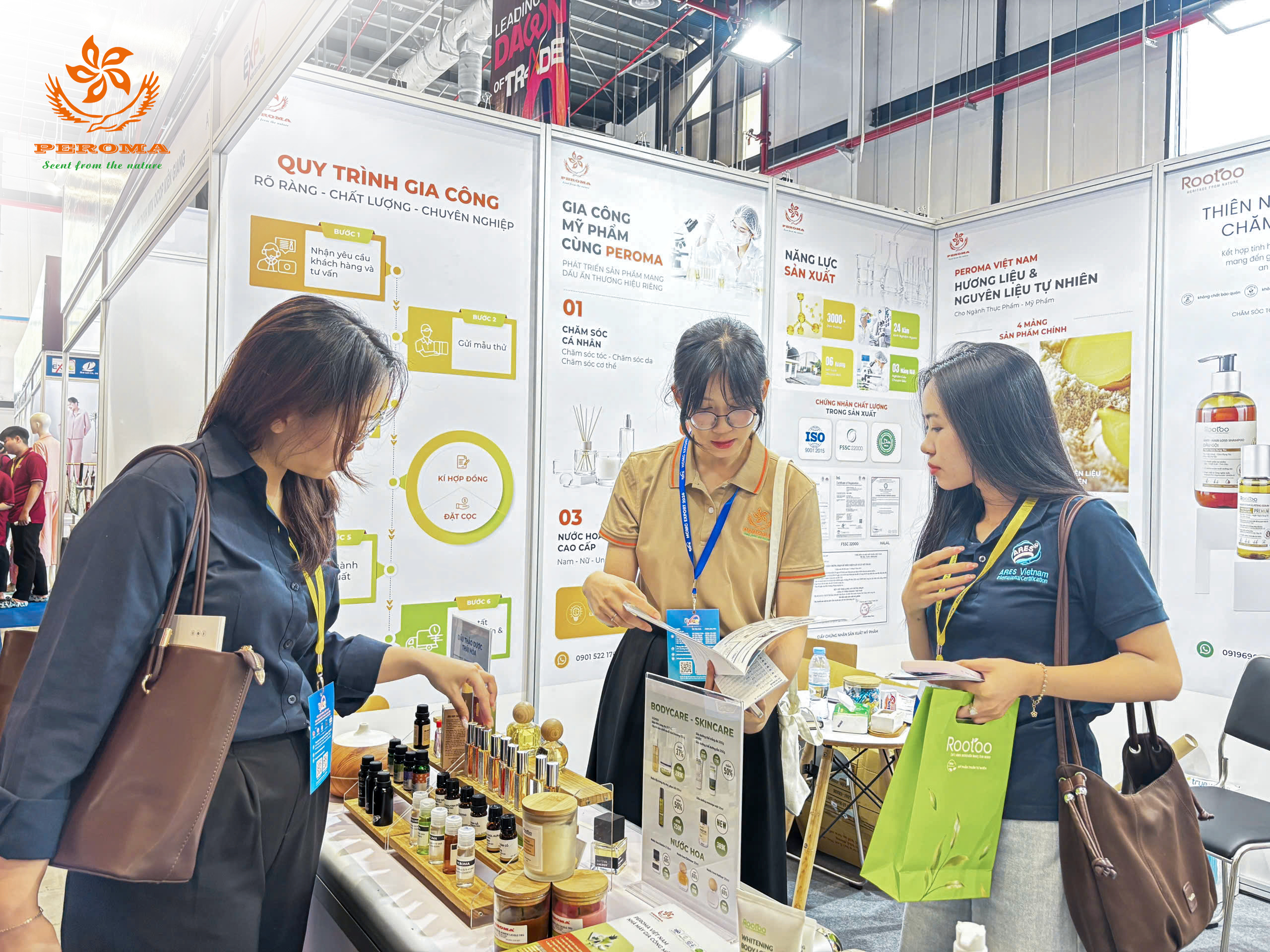 PEROMA Tại HCM City Export 2026 – Gặp Gỡ & Trao Đổi Cùng Khách Hàng, Đối Tác