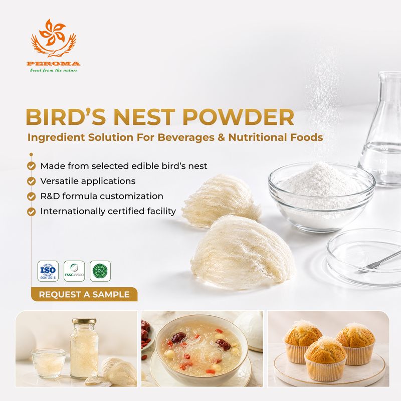 The powder format supports weighing, blending and formulation development across a variety of product bases